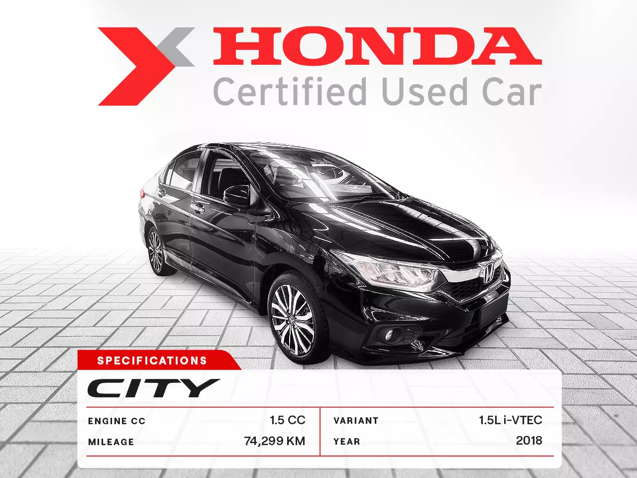 2018 Honda City V 1.5L